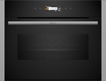 Neff C24MR21N0 - N 70, Kompaktbackofen mit Mikrowelle, 60 x 45 cm, Edelstahl